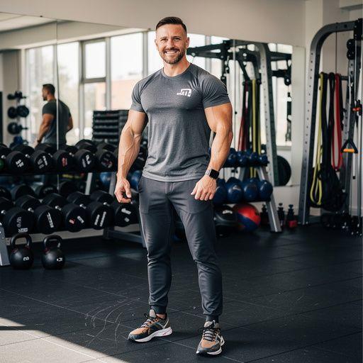 Gruppo di persone che partecipano a una lezione di fitness in palestra.